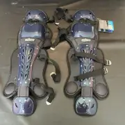 New Catchers Leg Guard Air Maxx Scorpion Double Flex 13” Schutt NWT