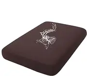 hyha Waterproof Couch Cushion Covers, Magic Sofa Covers Washable, Stretch Sofa Cushion Slipcovers, Waterproof Couch Slipcovers for Dogs Pets, Furniture Protector (1 Piece for Medium, Chocolate)