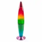 Metallic Rainbow Motion Lava Lamp