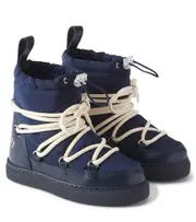 [Inuikii Kids] Inuikii Kids Mountain technical snow boots UK 2 blue