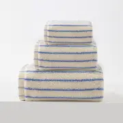 GGP White Soft And Absorbent Cotton Towel Set - 3 Piece Luxury Bath Towels Ideal For Adults, Face & Bath Towels