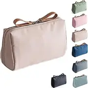 [Generic] Streamline Streamline Travel Makeup Pouch, Portable Mini Waterproof Travel Makeup Pouch for Daily Storage Organize (D,Free Size)
