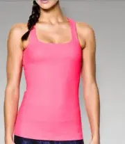 NWT Under Armour StudioLux Geo Glow Top sz M