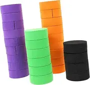 MERRYHAPY 50Pcs Garden Clone Collars Soilless Cultivation Random Color Hydroponic Sponge Inserts for Planting and Cloning