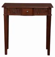 Milly Carved Hall Table (Mahogany)
