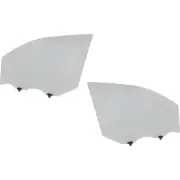 Pair Set of 2 Door Glasses Front Driver & Passenger Side Left Right for Quest