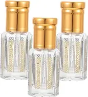 Beaupretty 6pcs Essential Oil Roller Bottles Refillable Perfume Portable and Leak Essential Oil Storage and Travel
