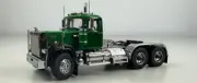 HHR138B-2 - 1:50 scale Mack Superliner Tandem Axle Tractor - Green over Black