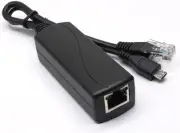 ANVISION Active 5V 2.4A Poe Splitter Adapter IEEE 802.3Af Compliant Micro USB...