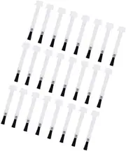 WOFASHPURET 50Pcs Nail Polish Brushes with Handle Ergonomic Gel Applicator for Even Distribution and Easy Nail Art Application Convenient Liquid Dipping Brush for Quick Cleanup