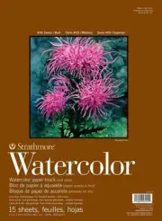 Strathmore 400 Series Watercolor Block, Cold Press, 11"x15" Bound (4 sides), ...