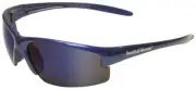 Smith and Wesson Equalizer Safety Glasses Blue Frame with Mirror Lens
