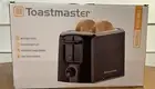 Toastmaster Two Slice Toaster Wide Slots TM-103TS Black Cool Touch No UPC