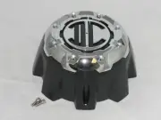 2 CRAVE ALLOYS 8 LUG FLAT MATTE BLACK WHEEL RIM CENTER CAP NX-8H-UP LG1009-36