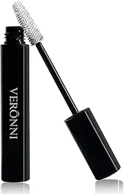 4D Silk Fiber Lash Mascara, White Eyelash Lengthening Mascara Stays On All Day Natural Waterproof Smudge-proof, Cosplay Makeup, 0.24 Fl Oz