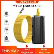 Dual Lens 2MP/5MP Wireless Endoscope Wifi Inspection Camera Snake Borescope Tube