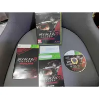 在飛比找蝦皮購物優惠-收藏絕版經典遊戲 xbox360 忍者外傳3 利刃邊緣中文版