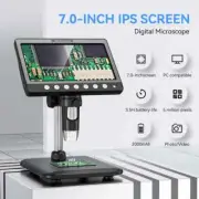 7 Inch IPS Digital Coin Microscope 1080P Video Camera Ultra-Precise Coin Circuit
