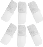 JUMPLAWN 6Pcs Cat Water Fountain Replacement Filters Activated Carbon Pet Water Fountain Filter Easy to Install Odor Removal Compatible with Cat and Dog Fountains Durable