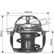 DAYCO THERMOSTAT for HOLDEN COMMODORE 3.8L V6 ENGINES VN,VP,VQ,VR,VS,VT,VX,VY