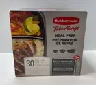 RUBBERMAID Take Alongs Meal Prep Containers Value Pack 30 piece set BPA Free