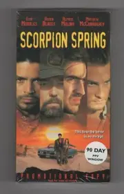 Scorpion Spring (Factory Sealed VHS Promo Screener) Matthew McConaughey John Doe