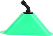 Sprayer Trumpet Wind-Resistant Hood, Nozzle Garden Sprinkler Water Nozzle, Shader Sprayer Accessory Green Plastic for Garden Irrigation Supplies