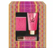 MOR Lychee Flower Masquerade Trio- Hand Cream, Soap & Perfume Oil Travel Size