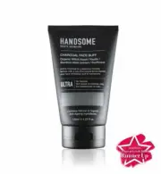 HANDSOME MEN'S CHARCOAL FACE BUFF 125ml