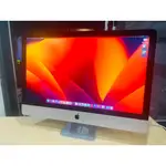 台中 2017年 IMAC RETINA 4K 27吋 I5 (3.5G) 8G 1T 融合硬碟 蘋果電腦