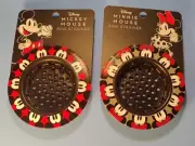 DISNEY MICKEY MOUSE AND MINNIE MOUSE SINK STRAINERS PLASTIC STRAINERS NEW