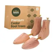 Cedar Boot Tree for Men - Natural Aromatic Wood Boot Tree Medium / 7 - 8.5 US