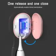 Mini Portable Toothbrush Disinfection Case UV Toothbrush Head Disinfection Box Drying Box Sterilizer USB Rechargeable La