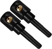 Alipis 1Pair Rear Windshield Washer Nozzles Replacement for Golf Durable Automotive Parts Easy Install Windshield Washer Nozzle Kit