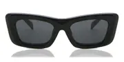 Prada PR 13ZSF Asian Fit 1AB5S0 Women Sunglasses