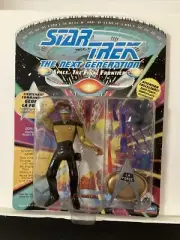 !RARE!Star Trek: The Next Generation -Geordi - WITH REMOVABLE VISOR-recalled!