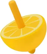 ERINGOGO Mini Fruit Shape Spinning Top for Colorful and Safe Rotating Present Enhances Fine Motor Skills and Hand Eye Coordination for Creative