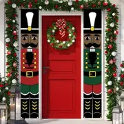 Black Nutcracker Christmas Decorations African American