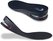 [FOOTINSOLE.COM] Height Increase Shoe Insoles with Air Cushion (1 Layer (1.2" UP), (Women's 5.5-9.5))