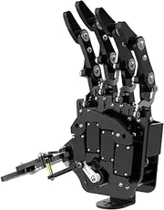 Robot Hand Five Fingers Soley Movement Bionic Robot Mechanical Arm DIY（Left Hand）
