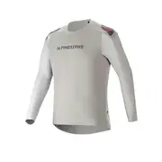 Alpinestars A-Aria Polartech Switch Long Sleeve Jersey - Light Grey Size L