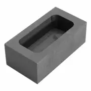 3.35" Gold Silver Graphite Ingot Mold Mould Crucible Melting Casting Refining