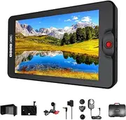 Osee G7 7Inch Camera Monitor 3000 Nits Ultra Bright DSLR Camera Field HDR Monitor 1920×1200 3D LUT 3G SDI 4K HDMI in&Out Include Arm Trestle Dtap Cable V Mount Battery Plate Sunshade Pelican Case