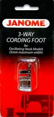 Janome 3 Way Cording Foot 200126009