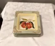 Tostana Certified International Pamela Gladding Square Salad Plates