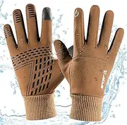 [Generic] Thermal Gloves for Winter | Waterproof Windproof Warm Ski Gloves - Comfortable Warm Touchscreen Cold Weather Ski