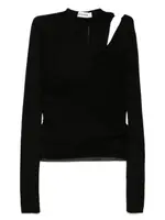 [Self-Portrait] Self-Portrait-Blusa Con Cut-Out-Donna S