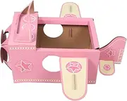 BESPORTBLE Toddler Wearable Airplane Toy Cardboard Aircraft Plane Toy Interactive Cardboard Construction Set for Kids Paper Aircraft Craft