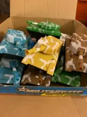 4 PIECE TOY ARMY TANK SET NWT