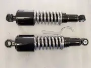 Honda CB750 Nighthawk Black Chrome Short Bobber Shocks 11"